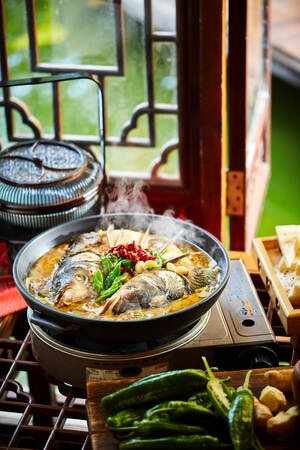 生态园-环境摄影-美食摄影-烟火气-人文与美食 图片素材