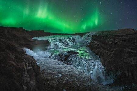 纹理-极光-冰岛-风景-色彩 图片素材