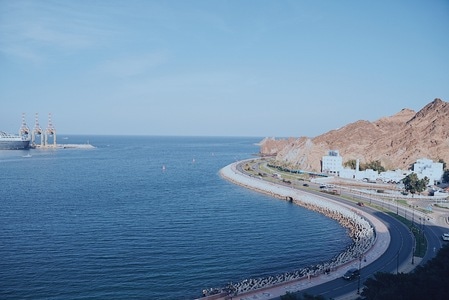 自驾-攻略-旅行-马斯喀特-阿曼 图片素材
