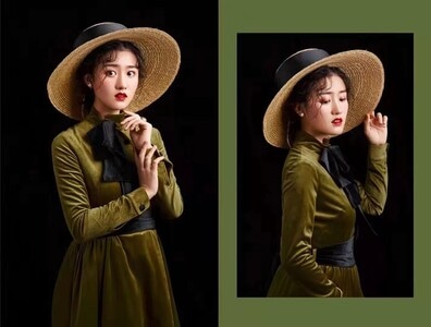 色彩-表现-我的2019-色彩表现力-人像写真 图片素材