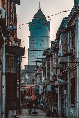 建筑-老街老巷-摩天大楼-平安大厦-佳丽广场 图片素材