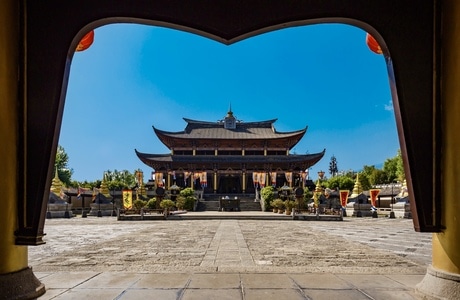 我的2019-大理-云南-古建筑-天龙八部影视城 图片素材