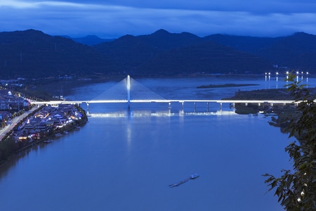 纪实风光-夜景-环境-蓝调-旅行摄影 图片素材