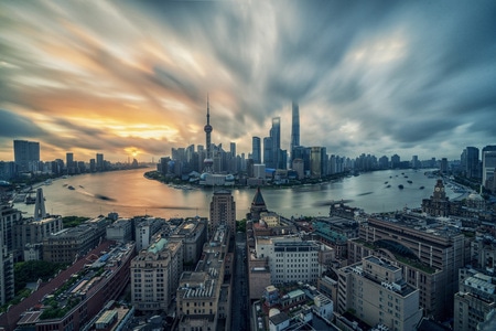 风光-色彩-索尼-爬楼-陆家嘴 图片素材
