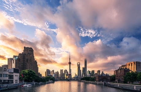 市中心-风光-建筑-城市天际线-看你的城市 图片素材