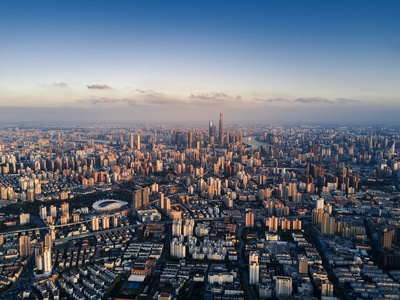 上海-色彩-风光-建筑-市中心 图片素材