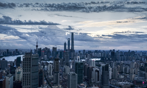 街道-魔都-索尼-城市-市中心 图片素材