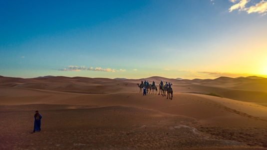 旅行-风光-沙漠-沙丘-撒哈拉 图片素材