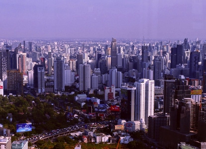 城市-日出-建筑-风景-城市 图片素材