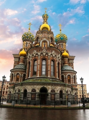 摄影-宅家-风光-建筑-俄罗斯滴血大教堂 图片素材