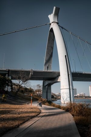 南宁-街拍-人文-江-沿江公园 图片素材