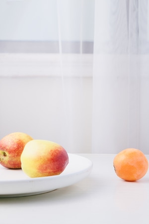 桃子-水果-静物-背景-素材 图片素材