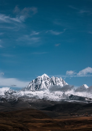 雪山-原创-摄影-光影-风景 图片素材