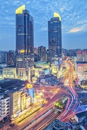 光影-城市探索-城市-建筑-夜景 图片素材