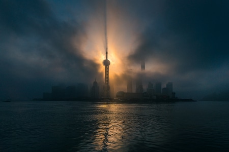 看你的城市-魔都-上海-晨曦-外滩 图片素材