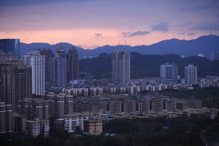 福田-深圳-城市-建筑-房屋 图片素材