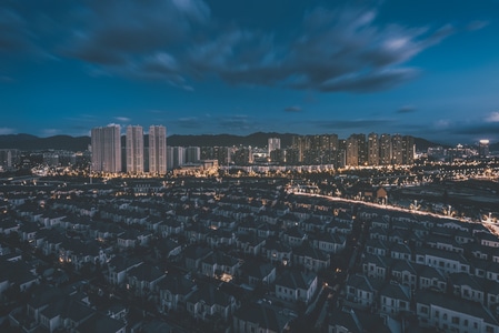宁波-奉化-城市风光-都市风景-建筑 图片素材
