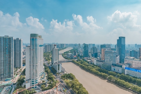 城市风光-都市风景-建筑-房屋-露台 图片素材