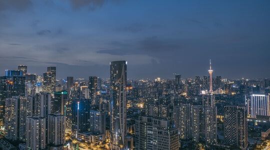 灯-天空-夏天-城市-旅行 图片素材