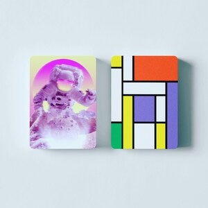 颜色-实验-饰品-卡片-宇航员 图片素材