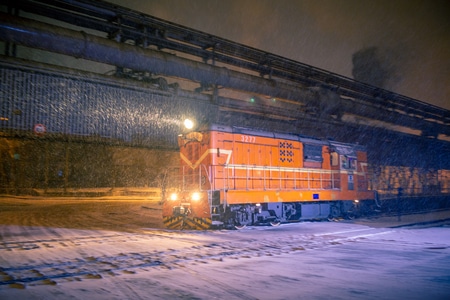 火车-雪-雪中-运输-铁路 图片素材
