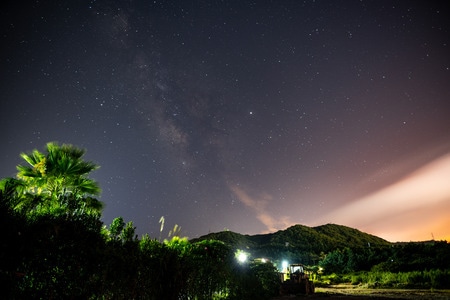 银河-星空-天空-夜景-星空 图片素材