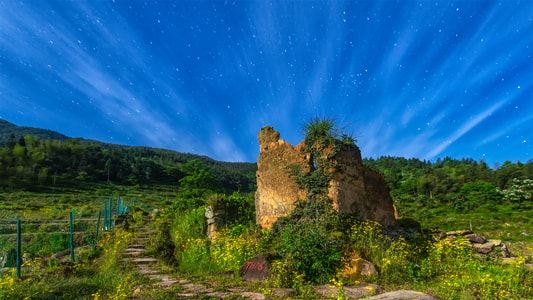 风光-旅行-深夜-星空-野外 图片素材