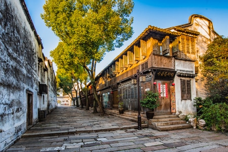 风光-旅行-风景-房屋-南浔 图片素材