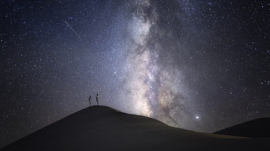 星空-七夕情人节-七夕节-星星-星空 图片素材