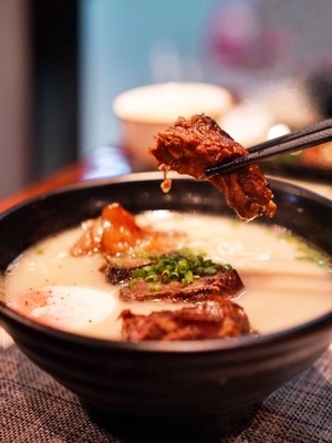 食物-面-牛肉面-上海探店-摄影 图片素材