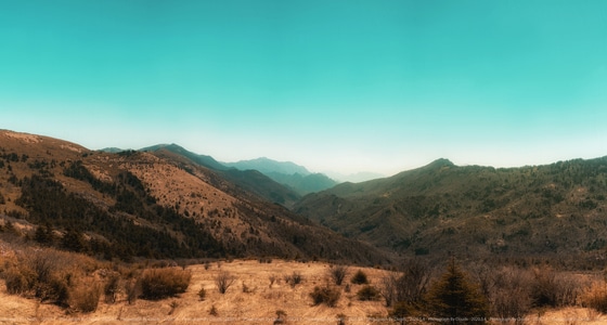 山水-孤独-神农架-瞭望台-大山 图片素材