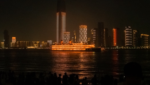 武汉加油-武汉-城市-黑夜-城市 图片素材
