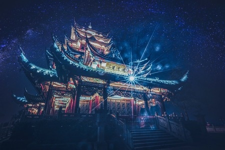 美景-风景-重庆-古建筑-风景 图片素材
