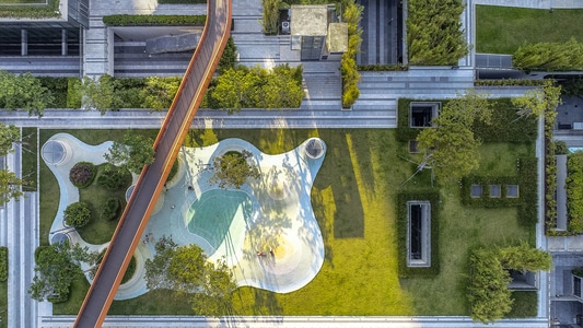 景观设计-园林景观-航拍-建筑-园林 图片素材
