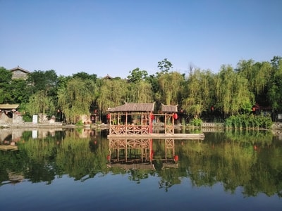水街-河道-景点-小江南-景色 图片素材