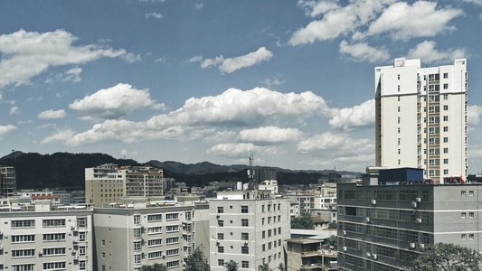 天空-手机摄影-努比亚-色彩-建筑 图片素材