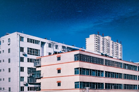 手机摄影-努比亚-建筑-色彩-天空 图片素材