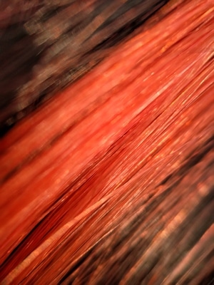 红色-头发-微距-红色-头发 图片素材