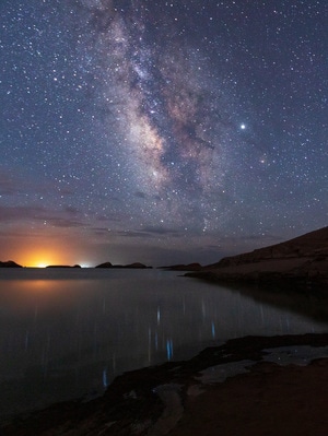 星空-峡谷-风光-旅行-旅游 图片素材