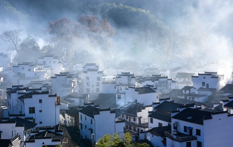 旅游-夕阳-色彩-自然-风光 图片素材