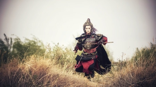 人像-古装-美女-女性-女士 图片素材