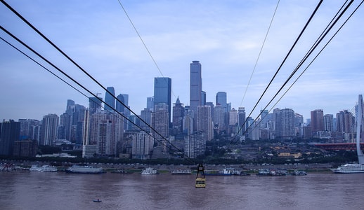 勒是雾都-魔幻之城-城市-城市风光-楼房 图片素材