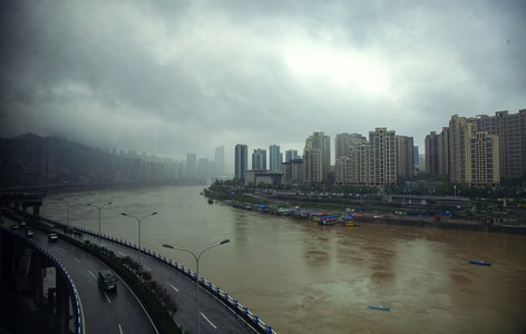 勒是雾都-魔幻之城-城市-城市风光-风景 图片素材