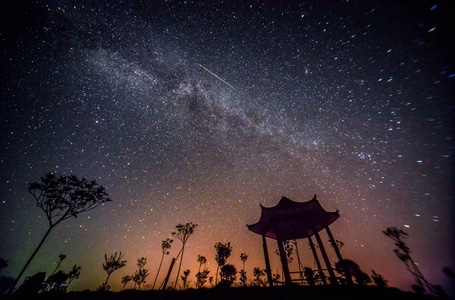 摄影-星空-星空-夜景-风景 图片素材