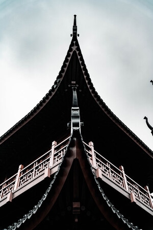 日记-旅行-庙宇-屋檐-古建筑 图片素材
