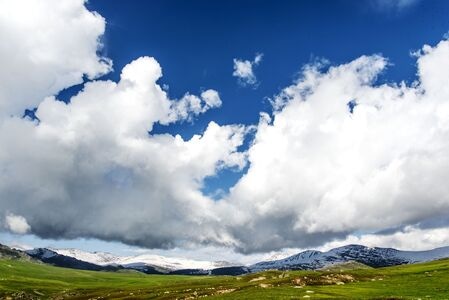 蓝天-白云-云-风景-自然 图片素材