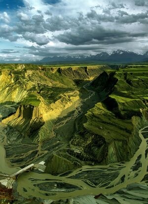 大峡谷-三江汇-新疆-峡谷-风景 图片素材