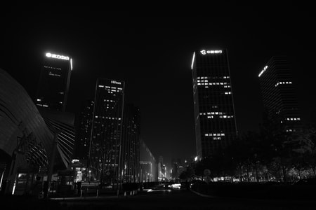 富士-xt3-大连-城市风光-建筑 图片素材