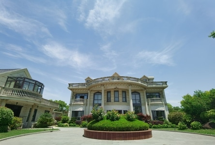 广角-手机-华为-建筑-房子 图片素材
