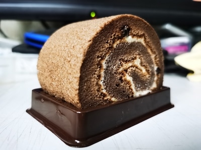 美食-食物-手机-华为-蛋糕 图片素材